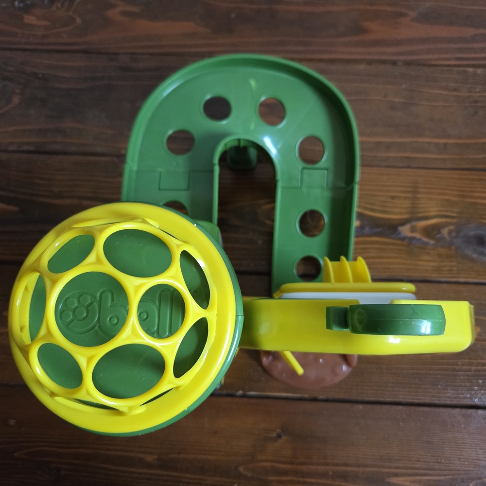OBall John Deere Green and Yellow Barn Silo Preschool Pretend Play Toy Set - Picture 4 of 5